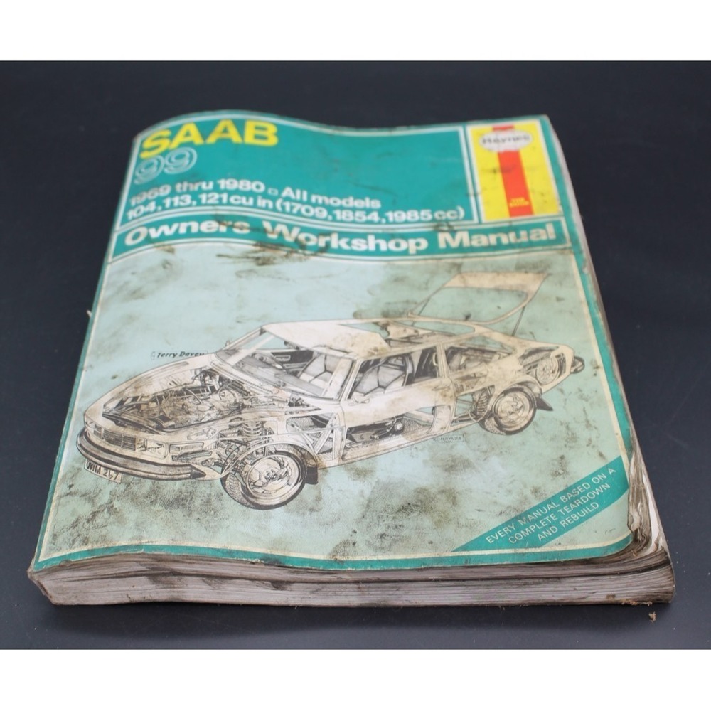 Saab 99 Haynes Repair Manual 1969-1980 All Models 247 Workshop Guide
